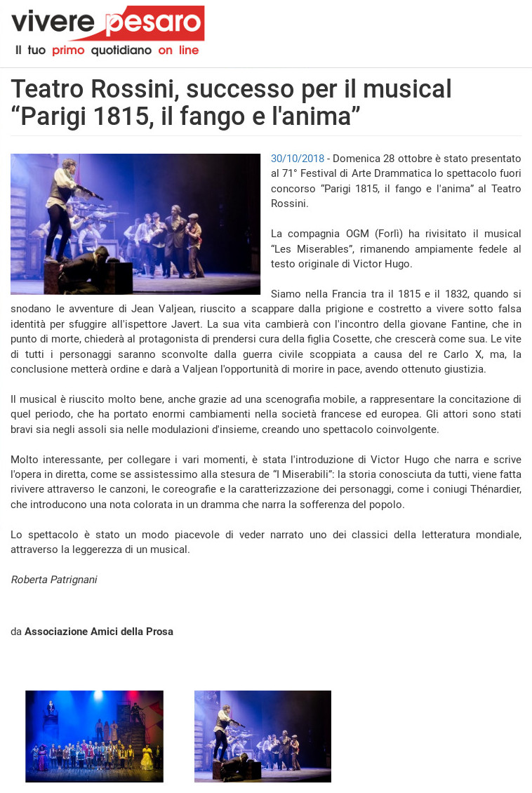 2018-10-30 Vivere Pesaro