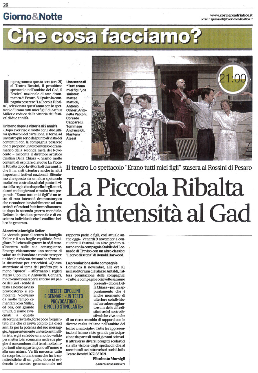 2018-11-06 Corriere Adriatico