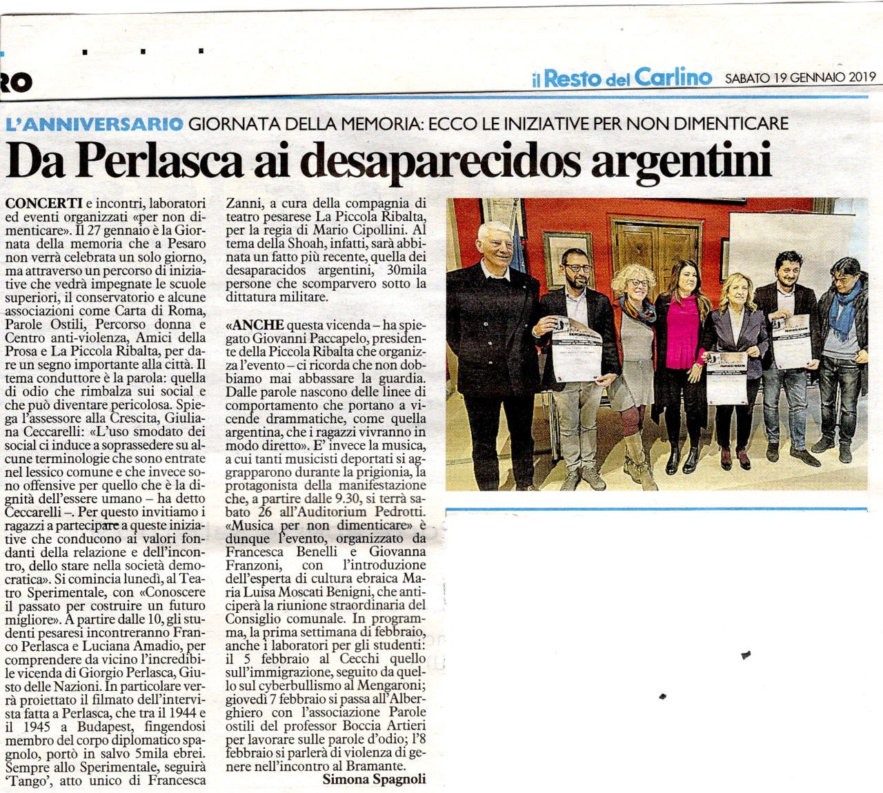 2019-01-19 Il Resto Del Carlino