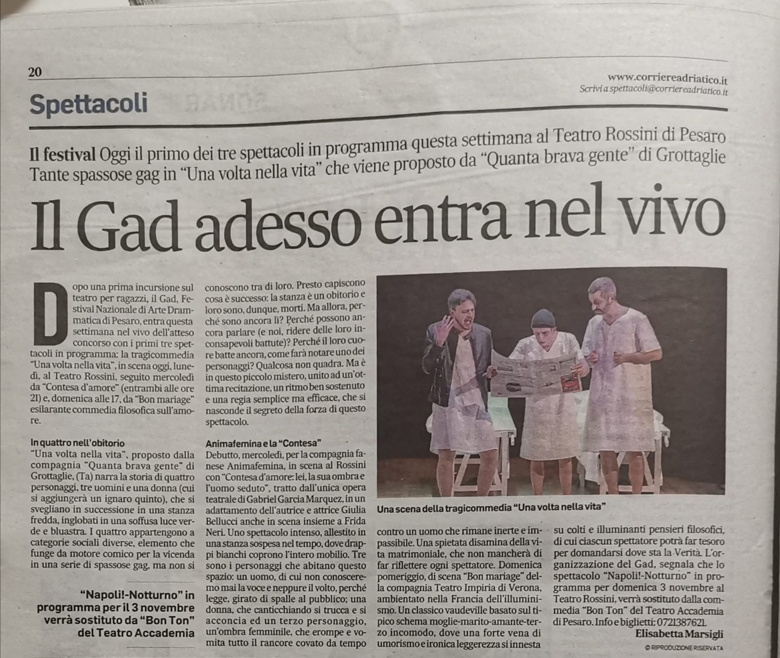 Corriere Adriato 21 10 2019